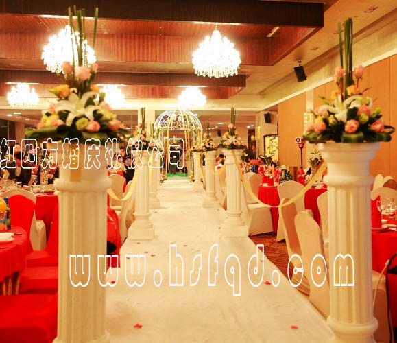 紅四方婚慶公司-鮮花梯臺(tái)